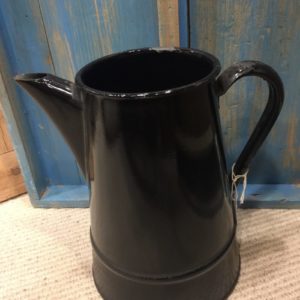 Cafetera esmalte antigua