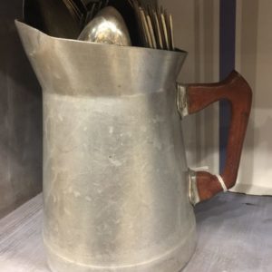 Jarra leche aluminio