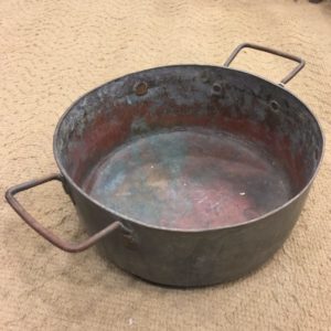 Cacerola cobre y hierro