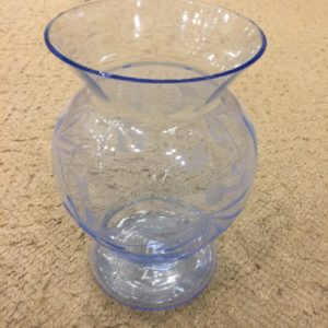 Jarrón Cristal Tallado