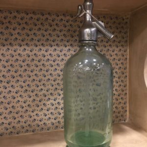 Sifón Tapón Metálico y Bajo Trabajado En Anillo