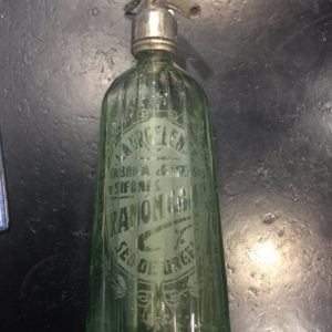 Sifón Años 60 Metalico Recargable