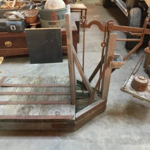 Báscula Muy Antigua. Rara