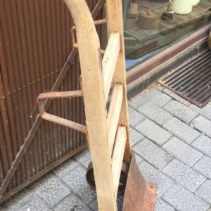 Carretilla Antigua. Madera Y Hierro