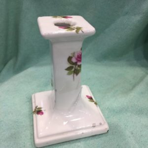 Portavelas Porcelana