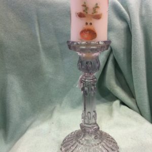 Portavelas Cristal Tallado