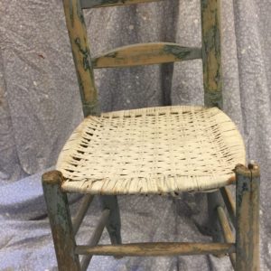 Vieja Silla De Paja Tuneada