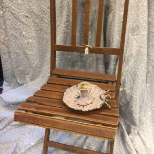 Pequeña Silla Plegable Años 20 2ud